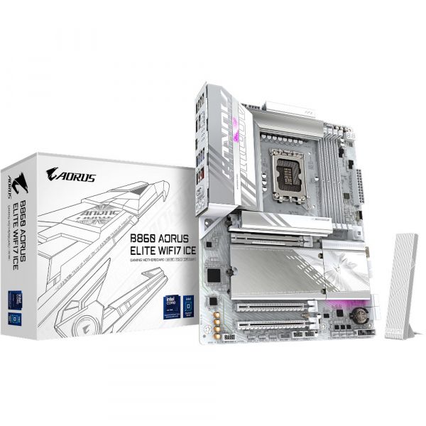 M���������� ����� Gigabyte B860 AORUS ELITE WIFI7 ICE (s1851, Intel B860) - �������� 6