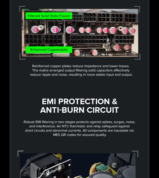 GAMEMAX ���� �������� ATX 750W, 80 Gold,fan 135mm,fully mo dular OPP, OVP, UVP, OCP, OTP, SCP GX-750 PRO BK(ATX3.1PCIe5.1) - �������� 21