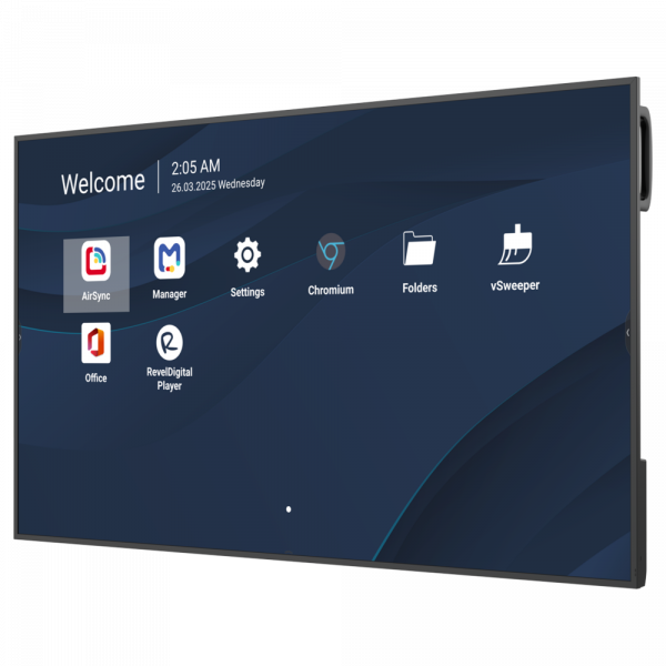 VIEWSONIC 55"UHD �� �������, 500nits, 5000:1, 8G RAM/32GB, H DMI-IN*3, HDMI-OUT*1, USB-A*2, USB-C*1, Audio in*1 CDE5531-1C���� - �������� 3