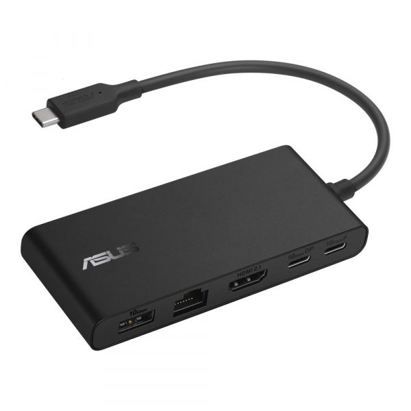 ASUS - DC201 Dual 4K USB-C Dock DC201 DUAL 4K USB-C DOCK -  1