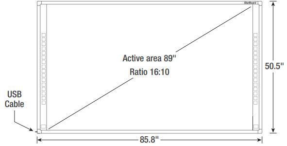   StarBoard FX-89WE2 -  2