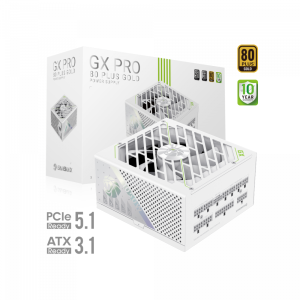   GAMEMAX GX PRO 1050G WH -  2