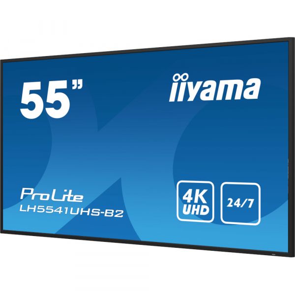 IIYAMA 54.6" 16:9  IPS UHD �� ������, 18/7, ��������,  1xVGA/3xHDMI/1xRS232/1xLAN/1xUSB 2.0, ��������� �� LH5541UHS-B2 - �������� 7