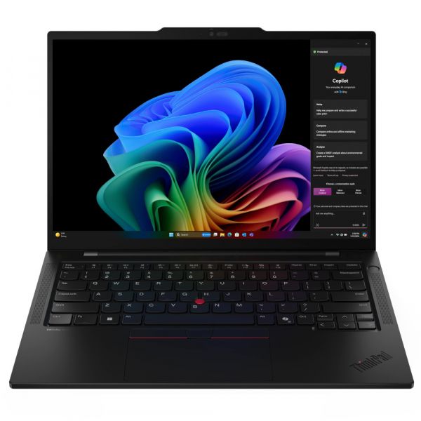 LENOVO ������� 14WUXGAM/Snapdragon X Elite X1E-78-100/32/ 1TB SSD/Intel HD/W11P/F/BL/Black ThinkPad T14 G6 - �������� 1