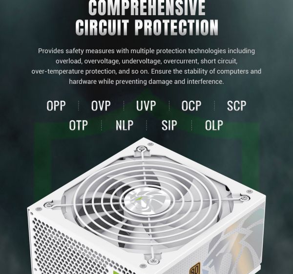   GAMEMAX GP 650B WH -  19