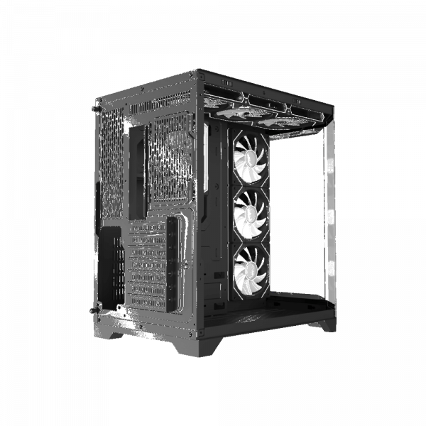 GAMEMAX ������ ����'������� Midi ATX ��� ����� ��������  X,M-ATX, ITX,Tempered Glass,Metal cover, USB2.0x1, HYPE-A Black - �������� 9