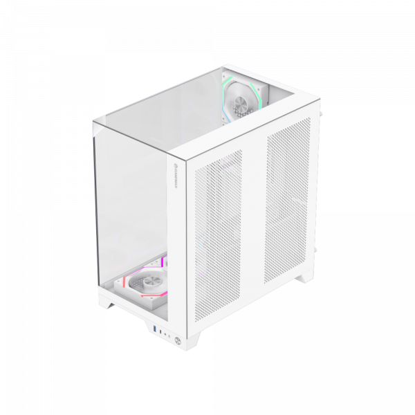 GAMEMAX ������ ATX ��� ����� �������� , ����������� ���� X,M-ATX,ITX, combo audio,VGA Card Length	Up to 400 Infinity Pro WH - �������� 6