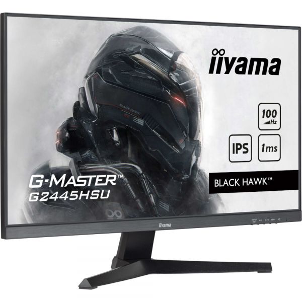 IIYAMA 23.8" 16:9 ������� IPS �� �������, 1920�1080, 1 ��  (MPRT), 100 ��, Adaptive Sync, 1xHDMI 1.4/1xDP 1. G2445HSU-B2 - �������� 3