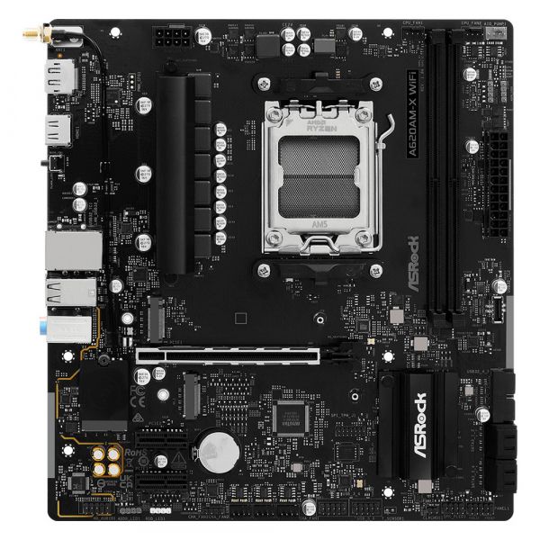 M���������� ����� ASRock A620AM-X WIFI (sAM5, AMD A620A) - �������� 1
