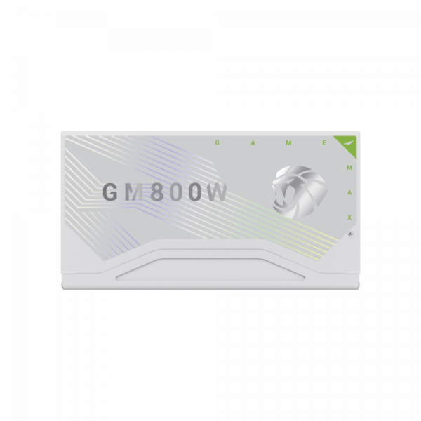 GAMEMAX ���� �������� ATX 800W, 80+ Bronze, 140mm Ultra Si lent Fan OVP / UVP/ SIP / OCP/ OLP/ OPP/ SCP GM 800B WH Fully-modular New - �������� 9