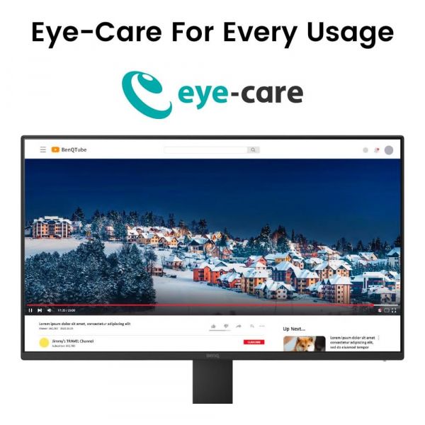 BENQ 23.8" 16:9 IPS �� �������, 1920�1080, 5 ��, 100 �� , 99% sRGB, 1xHDMI 1.4/1xDP 1.2 GW2491 Black - �������� 10