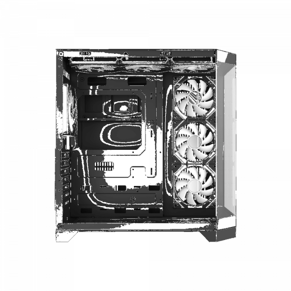 GAMEMAX ������ ����'������� Midi ATX ��� ����� ��������  X,M-ATX, ITX,Tempered Glass,Metal cover, USB2.0x1, HYPE-A Black - �������� 10