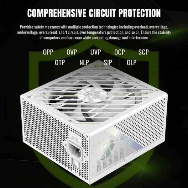   GAMEMAX GX PRO 1050G WH -  7