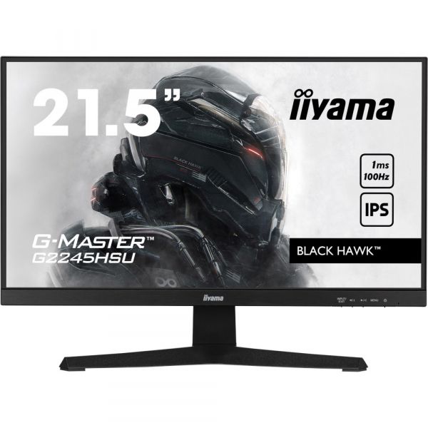IIYAMA 21.5" 16:9 ������� IPS �� �������, 1920�1080, 1 ��  (MPRT), 100 ��, Adaptive Sync, 1xHDMI 1.4/1xDP 1. G2245HSU-B2 - �������� 1