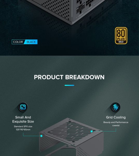 ���� �������� GAMEMAX GS-650G Black - �������� 10