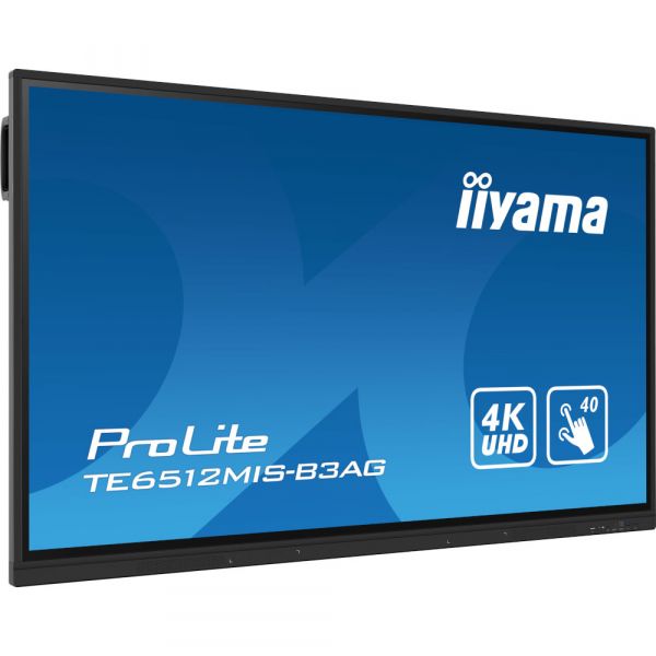 IIYAMA 65" 16:9  ������������� IPS UHD �� ������, 24/7,  PureTouch-IR ���������, �� Android 11.0, �������� TE6512MIS-B3AG - �������� 3