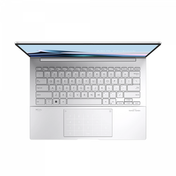 ASUS ������� 14_3K_OLED/U9-285H/32/1TB SSD/Intel Arc/W1 1/BL/Sleeve/RJ45 adapter/Foggy Silver UX3405CA-PP072W - �������� 3