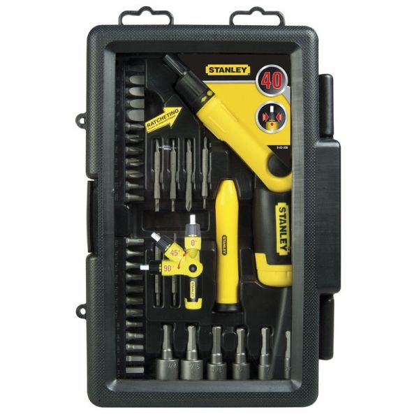 �������� Stanley "Pistol Grip Ratchet", ����� 40 ��., ������������� ��������� 1/4", ������������ ��������, 38 ���, ���� 0-63-038 - �������� 1