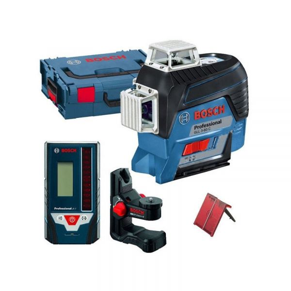 Bosch ͳ���� �������� GLL 3-80 C +LR7 +BM1, 12�, L-Boxx, 24�/120�, � 0,2 ��/�, IP 54 0.601.063.R05 - �������� 2