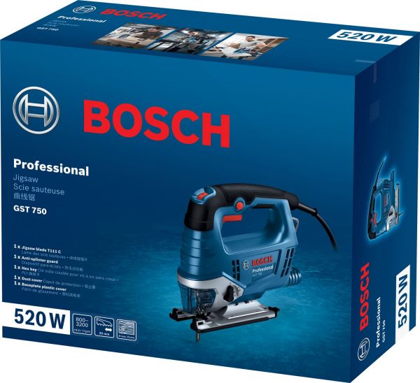 Bosch ������ Professional GST 750, 520��, SDS, 800-3200 ��/�, ��� 20 ��, 2.29��, � ���� 0.601.5B4.121 - �������� 15