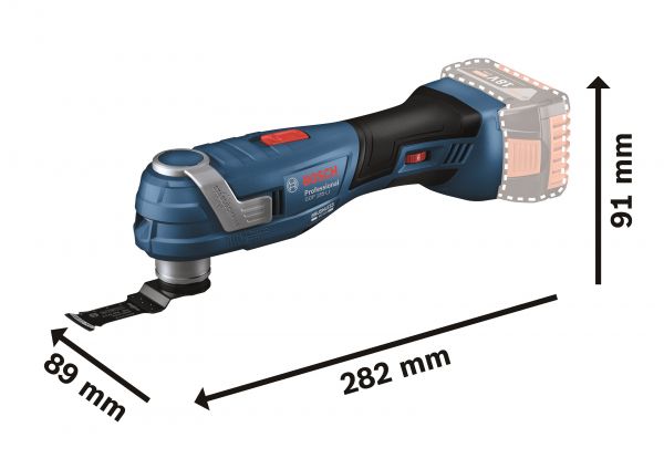 ������������������� ���������� ��������� Bosch GOP 185-LI Professional SOLO, 18.0 V-Li, SDS, 20000 ��/���, 1.2 �� 0.601.8G2.020 - �������� 14