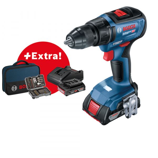 Bosch - GSR 18 V-50, 18V, 2*2 , 28/50/50 , 460/1800 /, 1, , ,  0.601.9H5.004 -  1