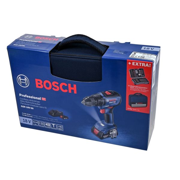 Bosch - GSR 18 V-50, 18V, 2*2 , 28/50/50 , 460/1800 /, 1, , ,  0.601.9H5.004 -  11