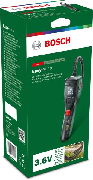   Bosch EasyPump, 3.6 , 3 , 10.3 , 10 /, 0.4  ( ) 0.603.947.000 -  20