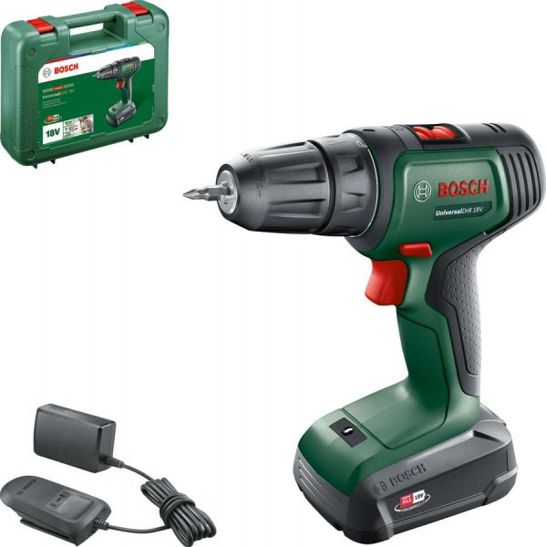 -  Bosch UniversalDrill 18V 18 11.5 20 0-4400-1450   1.3 0.603.9D4.001 -  1