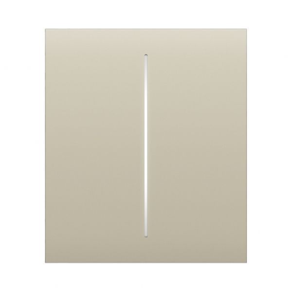 Ajax      CenterButton 2-gang for LightSwitch, Jeweler, , ivory 000029836 -  1