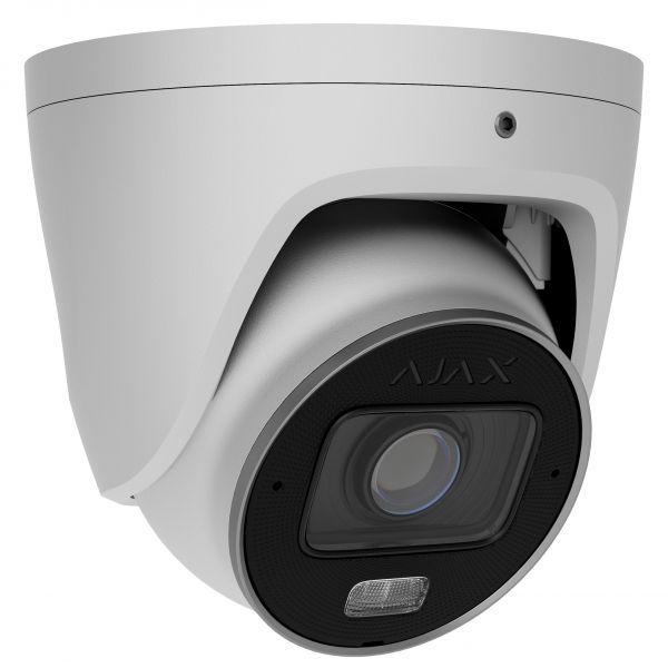 IP-������ ������� Ajax TurretCam HLVF 5 MP White, 2.8�12 ��, PoE, True WDR, IP67, �� 60 �, LED 40 �, ����, ��� ������ 31� �� 111�, �������, ���, 126281.197.WH1 000063794 - �������� 1