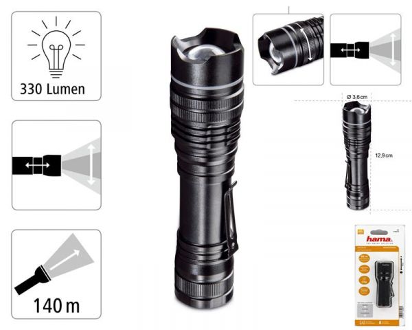 HAMA ˳���� PRO 3 LED L330 Black 00136672 00136672 - �������� 2