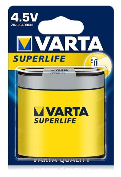 VARTA ��������� Super Heavy Duty �������-������� 3R12P ����� , 1 ��. 02012101301 - �������� 1