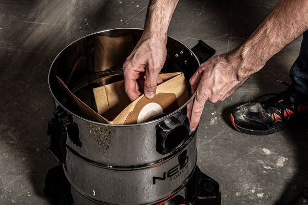 Neo Tools ���������������� �������, 1400��, 18 ���, ��������� 30�, HEPA, ������, 5.92�� 04-738 - �������� 7