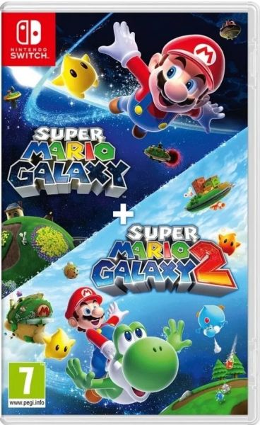 ���� ���������� Switch 2 SUPER MARIO GALAXY 1 + 2, �������� 045496513085 - �������� 1