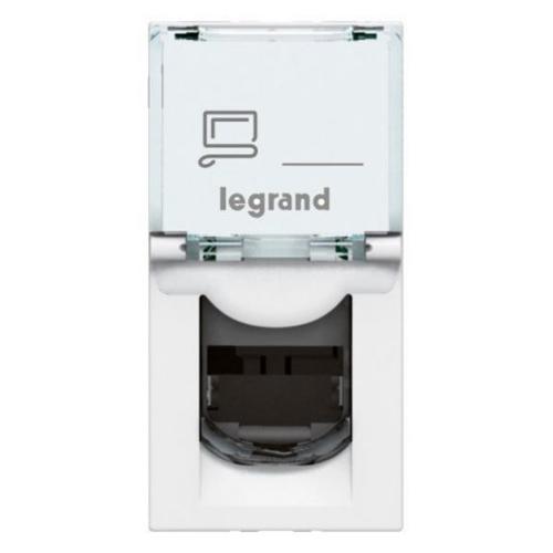 ������� Legrand Mosaic, CAT 5e, RJ45, UTP, ��������������, 1 ������, ����� 076551 - �������� 1
