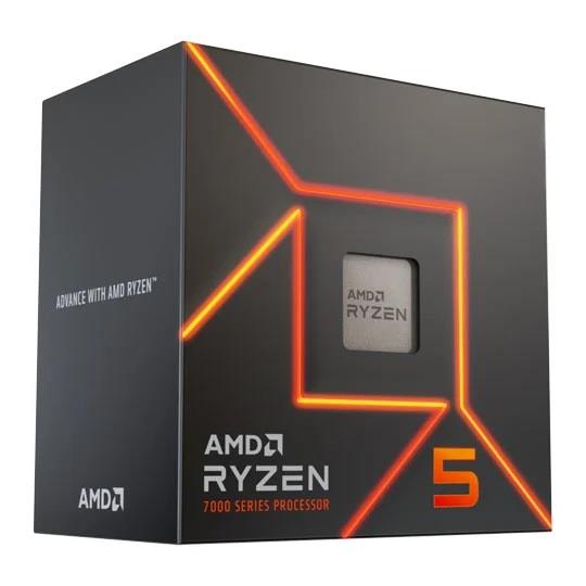����������� �������� AMD Ryzen 5 7400 6C/12T 3.3/4.3GHz Boost 16Mb Radeon Graphics AM5 65W Wraith Stealth cooler Box 100-100001900BOX - �������� 1