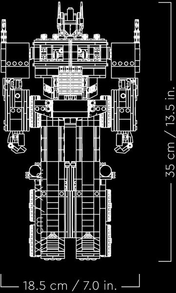 ����������� LEGO Icons Optimus Prime 10302 - �������� 10