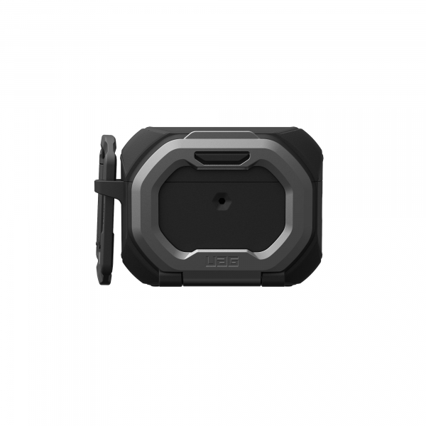 ����� UAG ��� AirPods Pro (Gen 3, 2025) with Built-in Phone Stand, Monarch, Black/Silver 104131114034 - �������� 1