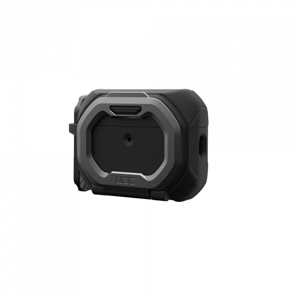 ����� UAG ��� AirPods Pro (Gen 3, 2025) with Built-in Phone Stand, Monarch, Black/Silver 104131114034 - �������� 2