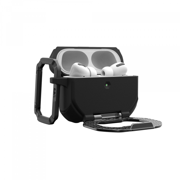 ����� UAG ��� AirPods Pro (Gen 3, 2025) with Built-in Phone Stand, Monarch, Black/Silver 104131114034 - �������� 8