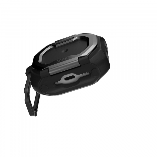 ����� UAG ��� AirPods Pro (Gen 3, 2025) with Built-in Phone Stand, Monarch, Black/Silver 104131114034 - �������� 4