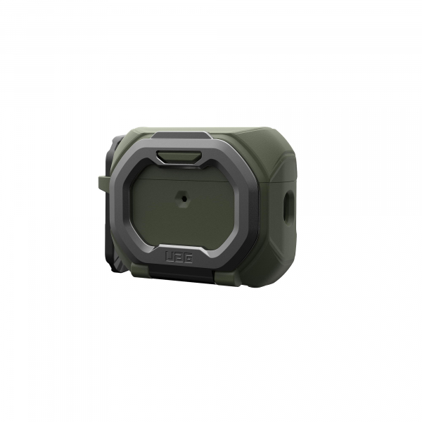 ����� UAG ��� AirPods Pro (Gen 3, 2025) with Built-in Phone Stand, Monarch, Olive Drab/Silver 104131117233 - �������� 2