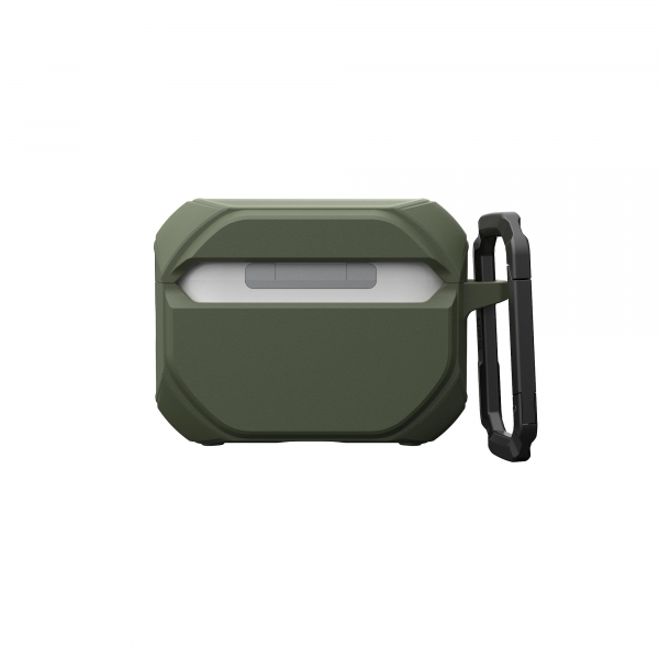 ����� UAG ��� AirPods Pro (Gen 3, 2025) with Built-in Phone Stand, Monarch, Olive Drab/Silver 104131117233 - �������� 7
