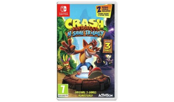   Switch ECRASH BANDICOOT N. SANE TRILOGY,  1067544 -  1