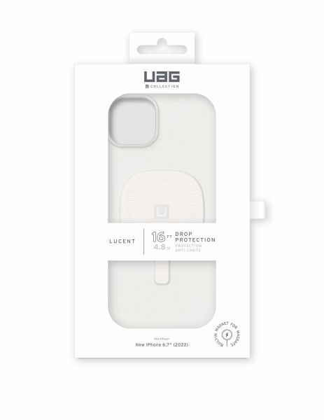 UAG  [U]  Apple iPhone 14 Plus Lucent 2.0 Magsafe, Marshmallow 114077313535 -  10