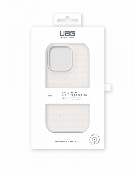  UAG [U]  Apple iPhone 14 Pro Dot Magsafe, Marshmallow 114082313535 -  10