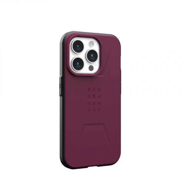 ����� UAG ��� Apple iPhone 15 Pro Civilian Magsafe, Bordeaux 114275119049 - �������� 3