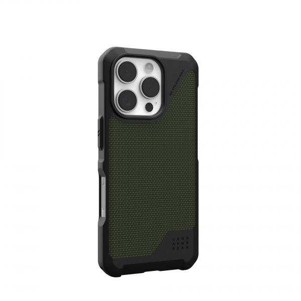 UAG ����� ��� iPhone 16 Pro, Metropolis LT Magsafe, Kevlar Olive 114452113972 - �������� 2