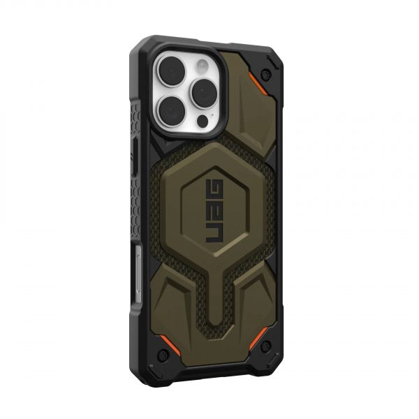 UAG ����� ��� iPhone 16 Pro Max, Monarch Pro Magsafe, Kevlar Element Green 11445711397B - �������� 2